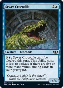 Sewer Crocodile - #60