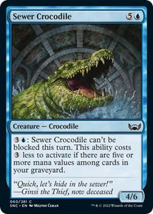 Sewer Crocodile - #60