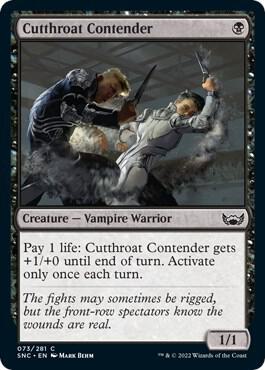 Cutthroat Contender - #73