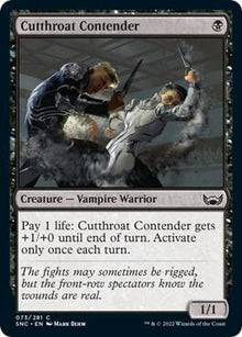 Cutthroat Contender - #73