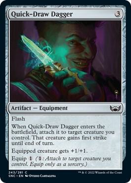 Quick-Draw Dagger - #243