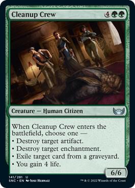 Cleanup Crew - #141
