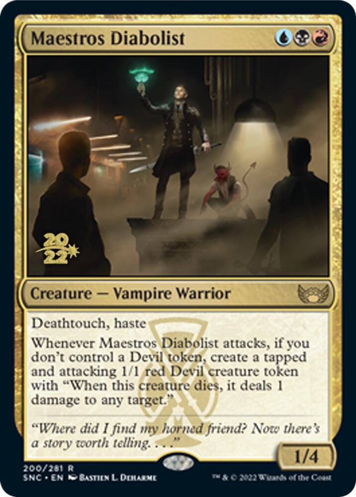 Maestros Diabolist - #200