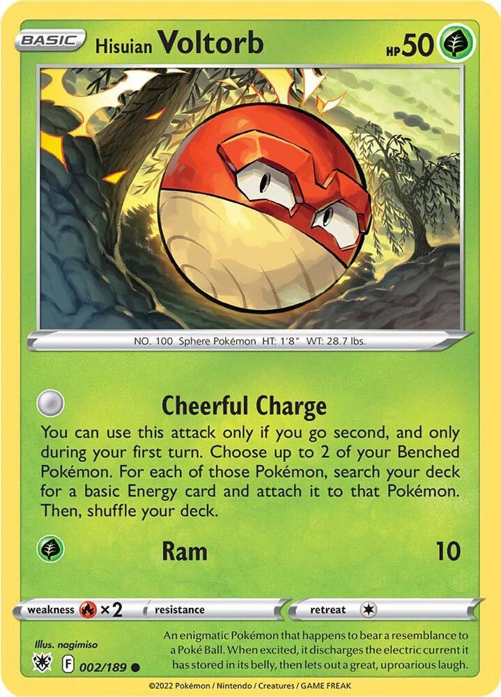 Hisuian Voltorb - #002/189
