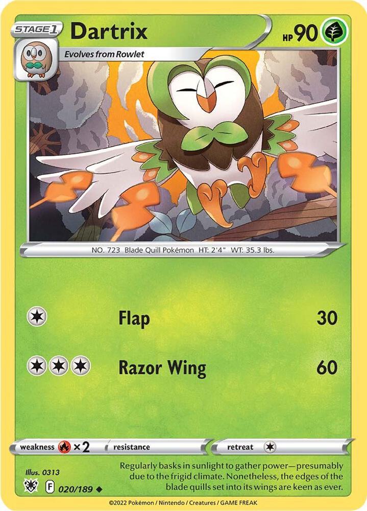 Dartrix - #020/189