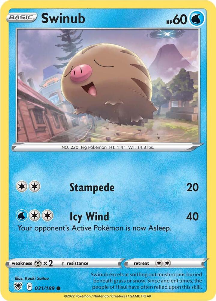 Swinub - #031/189