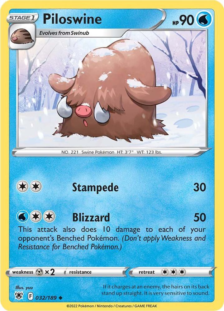 Piloswine - #032/189