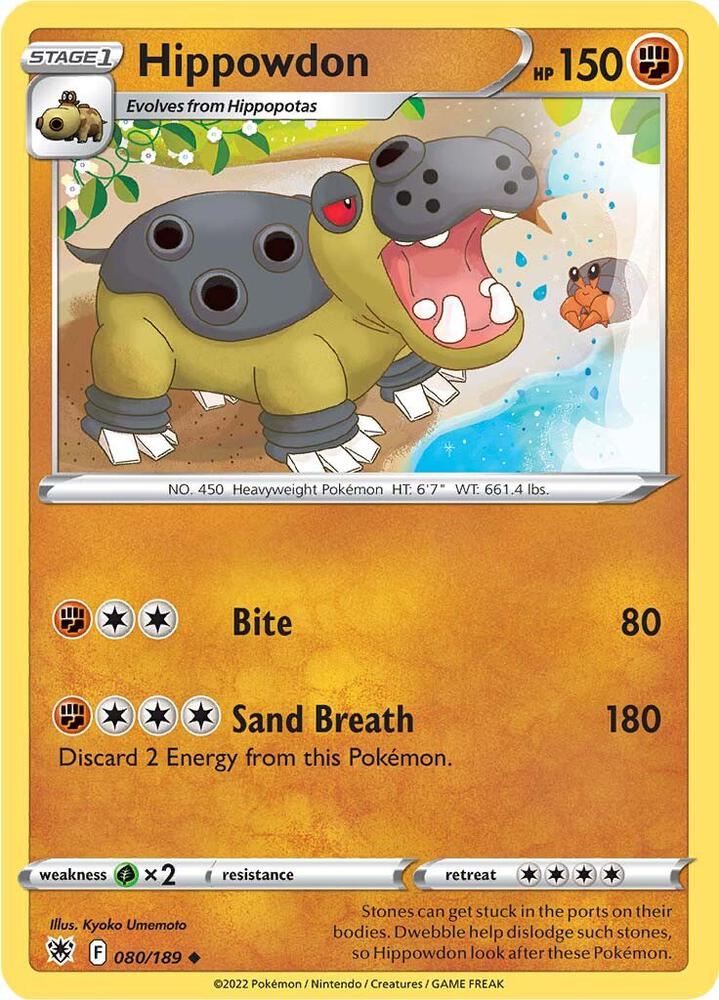 Hippowdon - #080/189