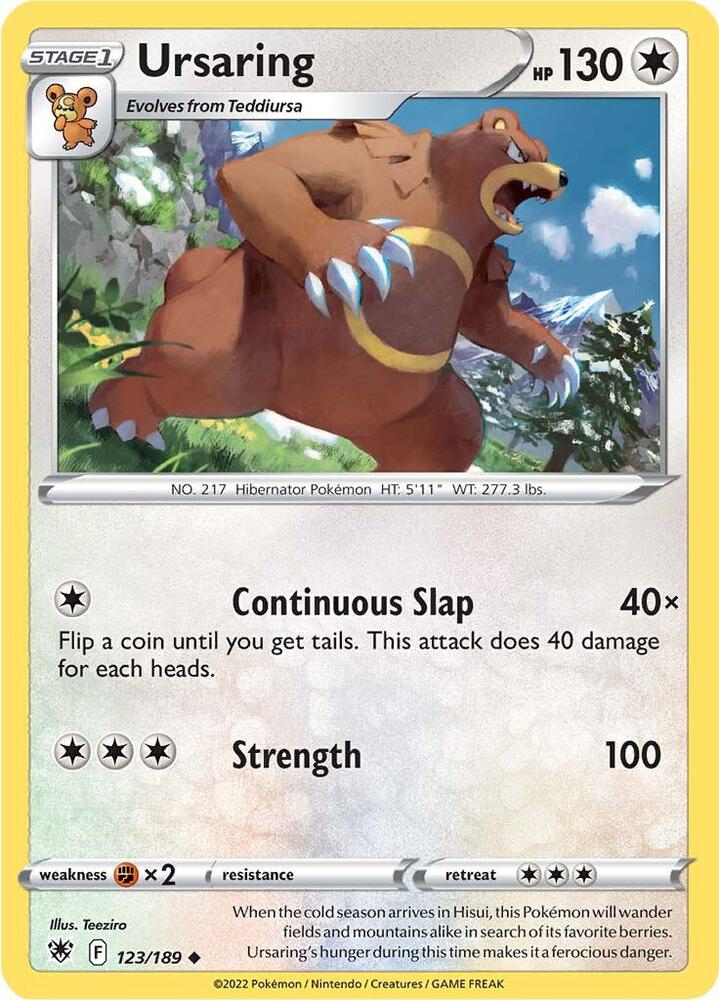 Ursaring - #123/189