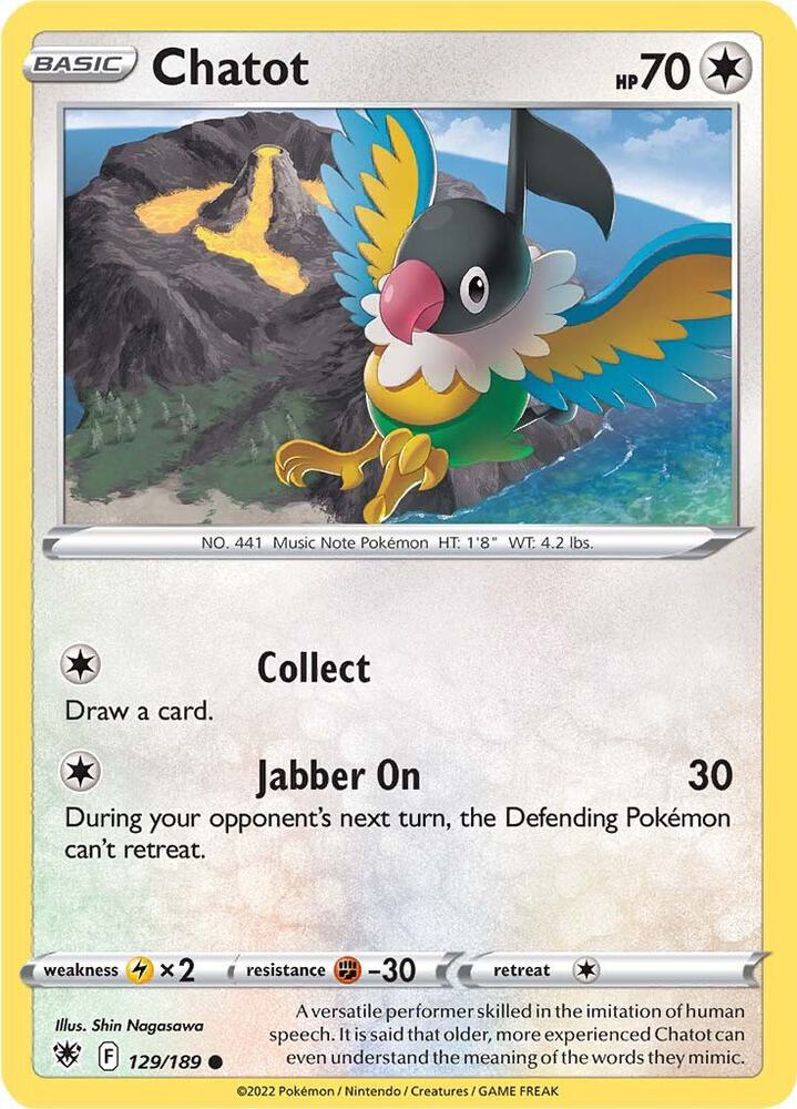 Chatot - #129/189