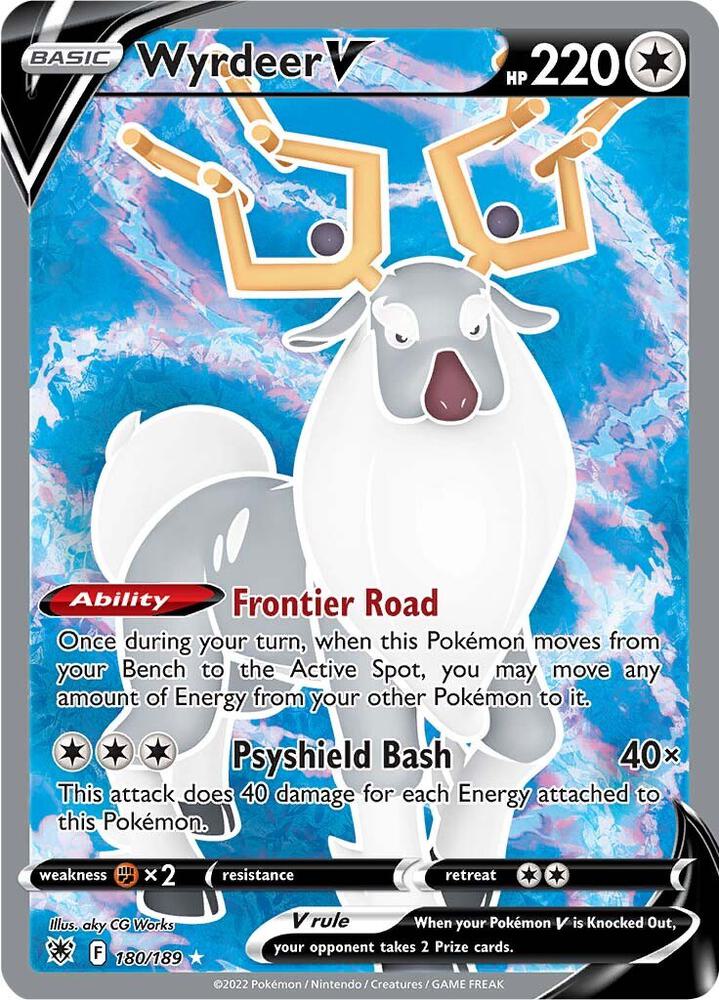 Wyrdeer V (Full Art) - #180/189