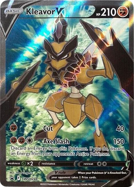 Kleavor V (Full Art) - SWSH248 - #SWSH248