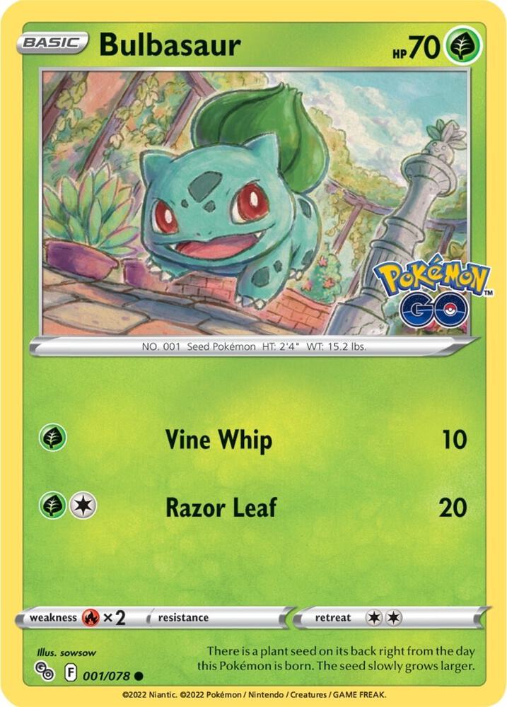 Bulbasaur - #001/078
