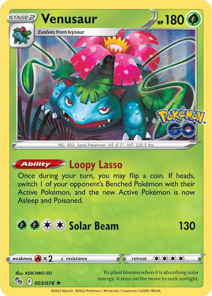 Venusaur - #003/078