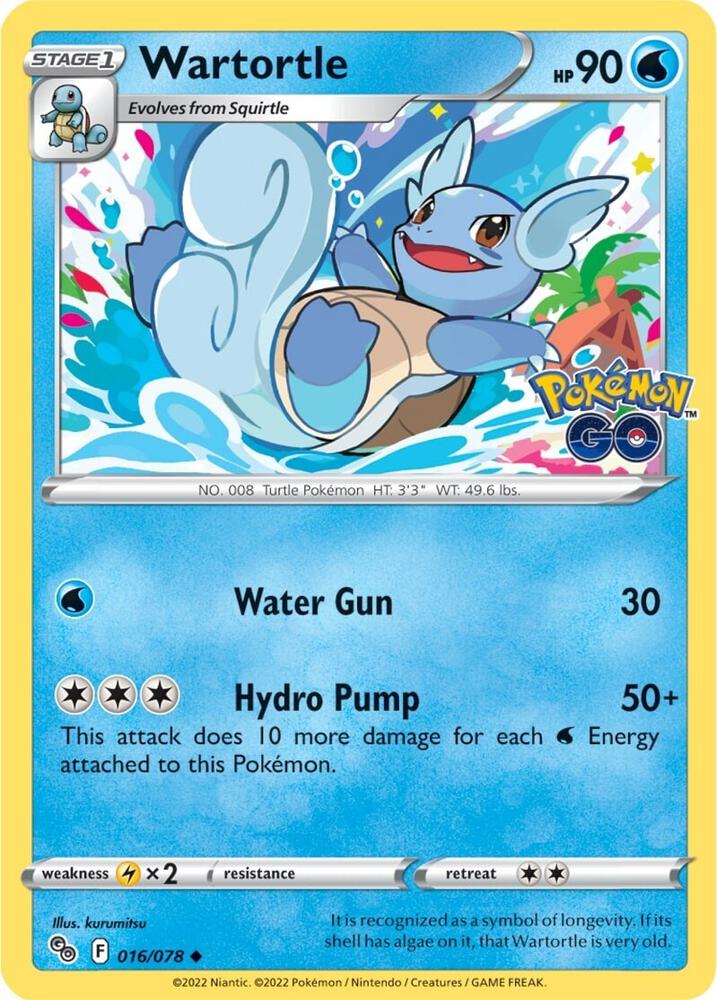 Wartortle - #016/078