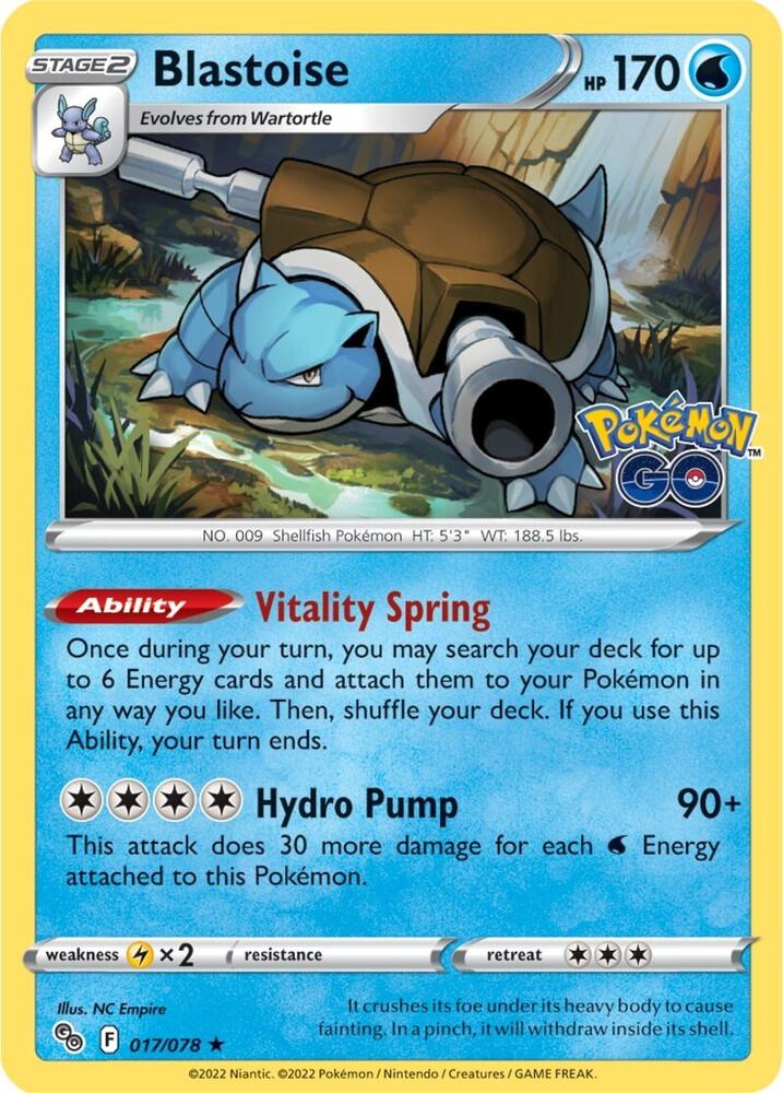 Blastoise - #017/078