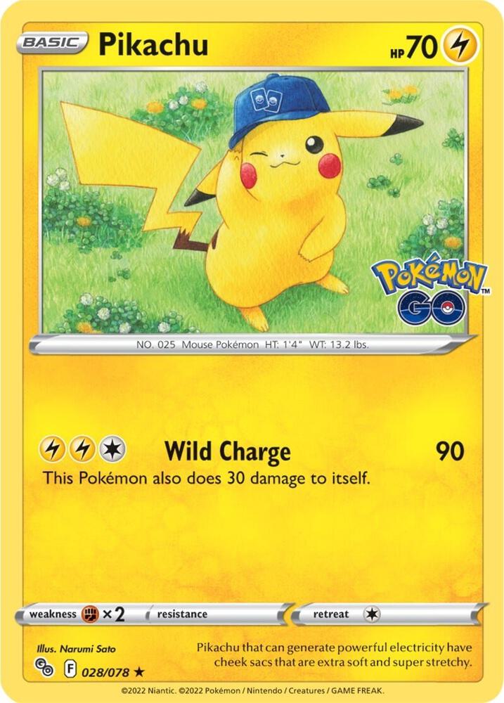 Pikachu (28) - #028/078