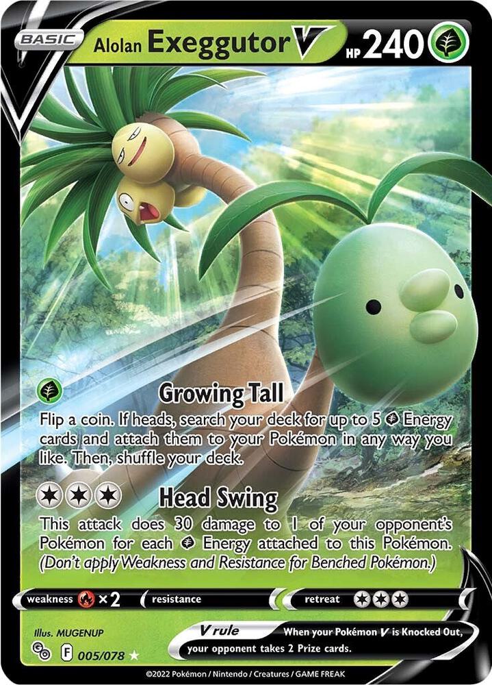 Alolan Exeggutor V - #005/078