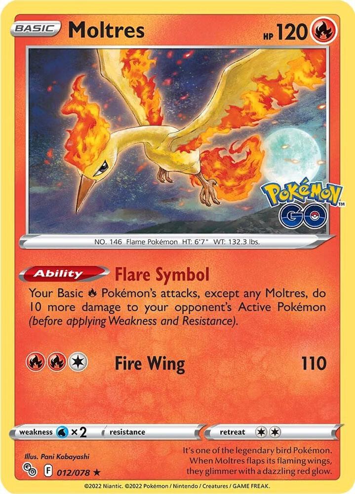 Moltres - #012/078