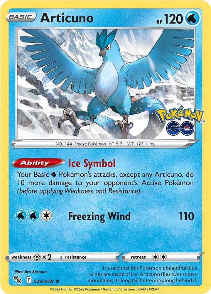 Articuno - #024/078
