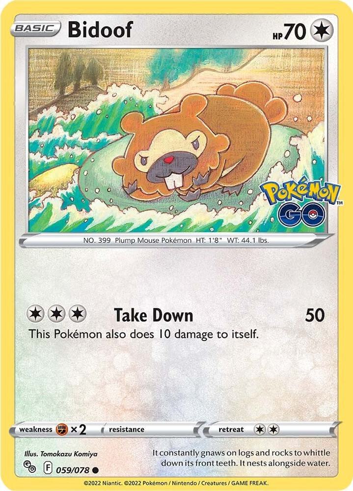 Bidoof - #059/078