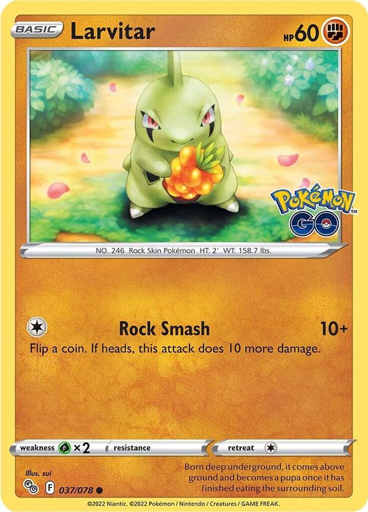 Larvitar - #037/078
