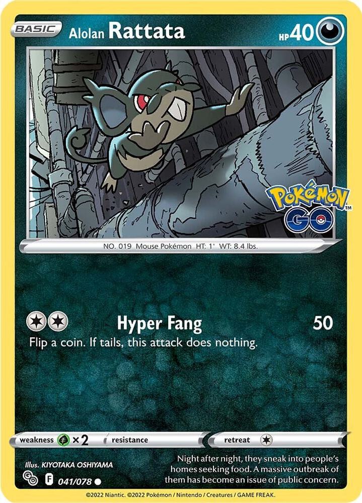 Alolan Rattata - #041/078