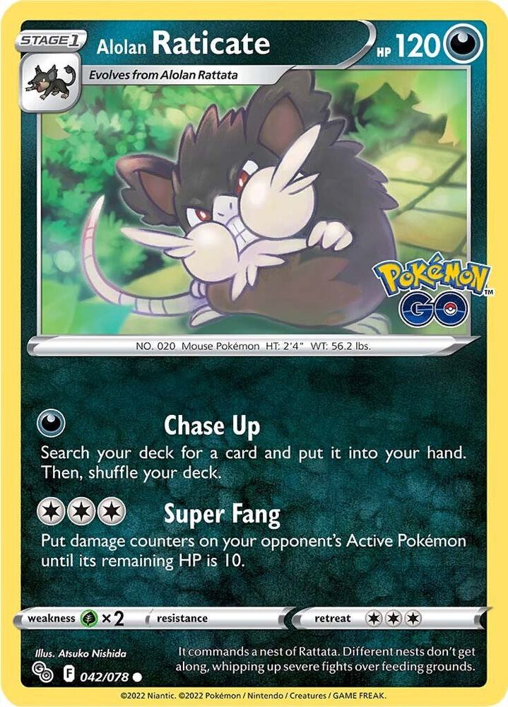 Alolan Raticate - #042/078