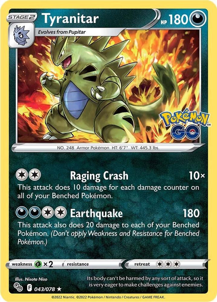 Tyranitar - #043/078