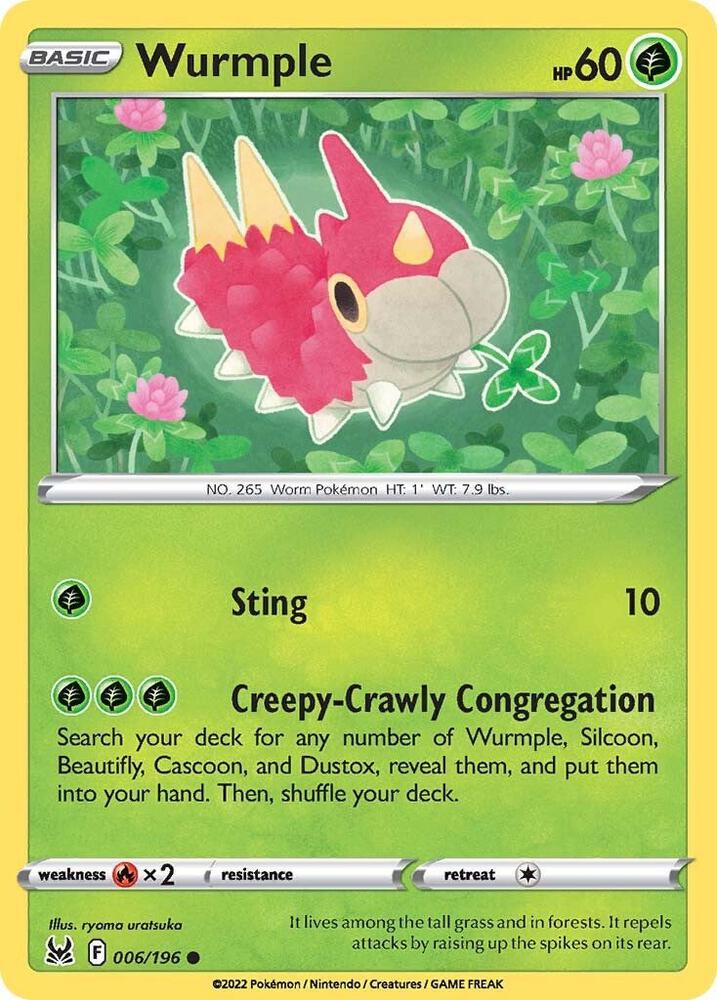 Wurmple - #006/196
