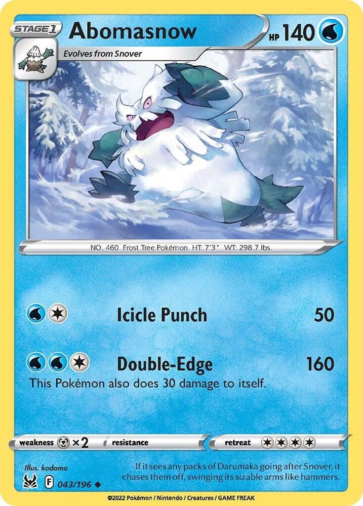 Abomasnow - #043/196
