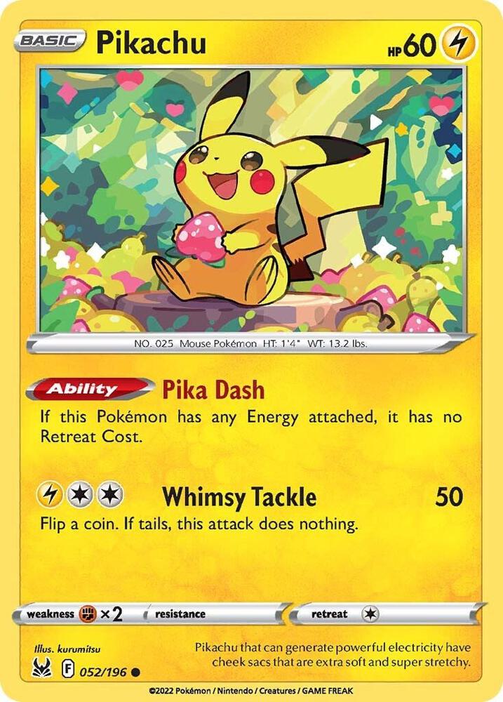 Pikachu - #052/196