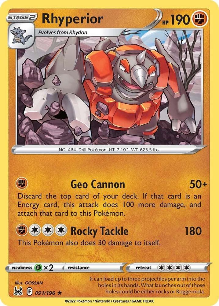 Rhyperior - #091/196