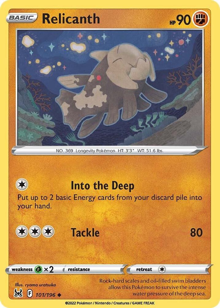 Relicanth - #101/196