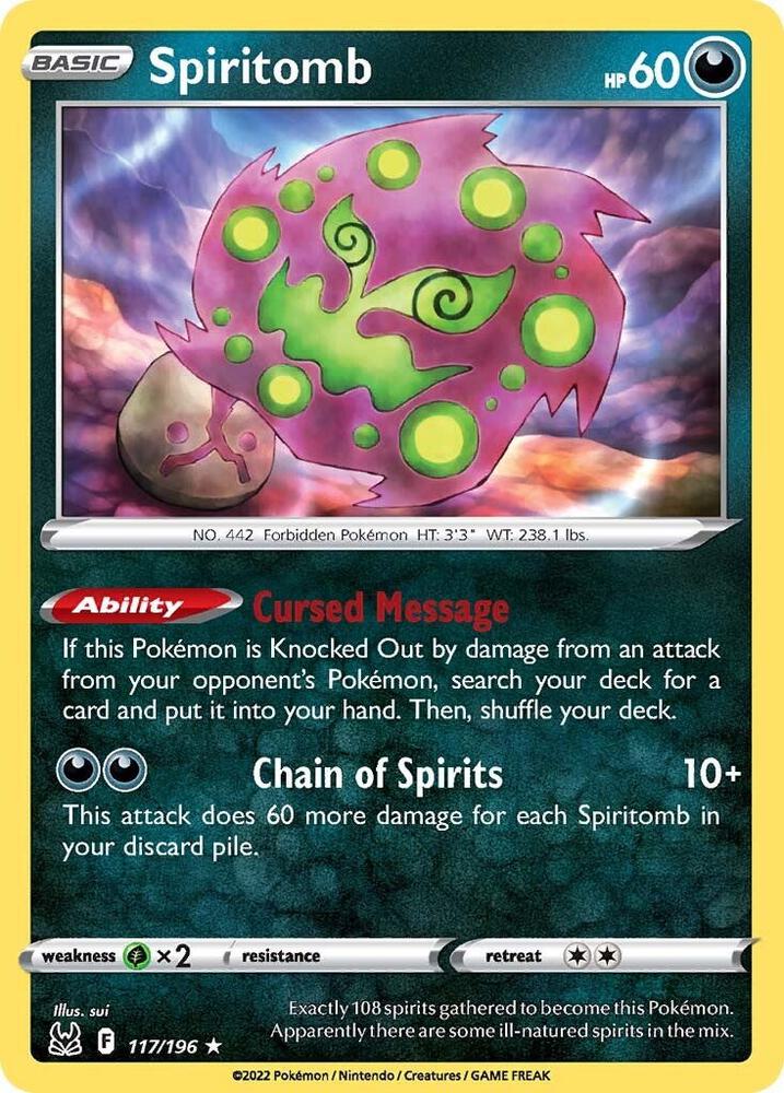 Spiritomb - #117/196