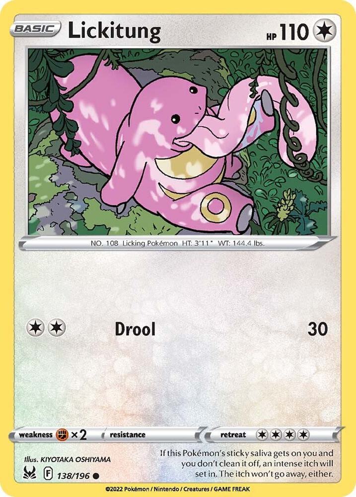 Lickitung - #138/196