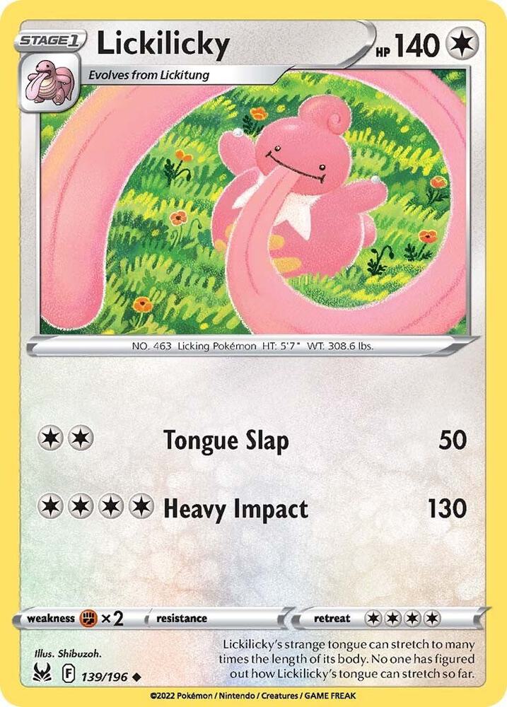 Lickilicky - #139/196