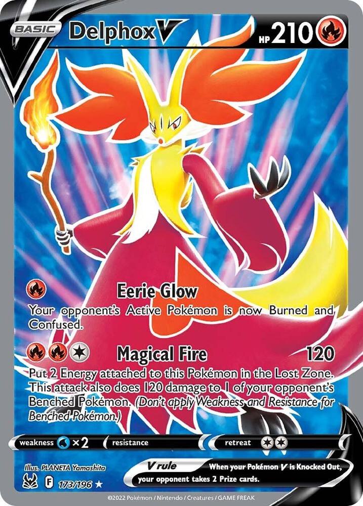Delphox V (Full Art) - #173/196