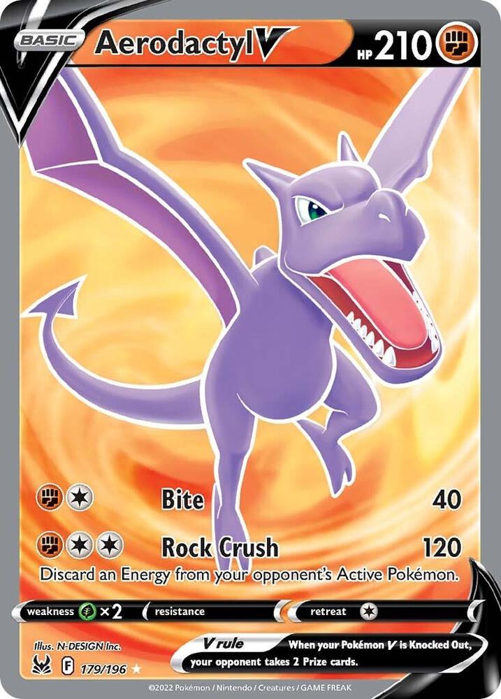 Aerodactyl V (Full Art) - #179/196