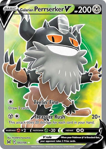 Galarian Perrserker V (Full Art) - #183/196