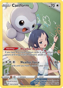 Castform - #TG11/TG30