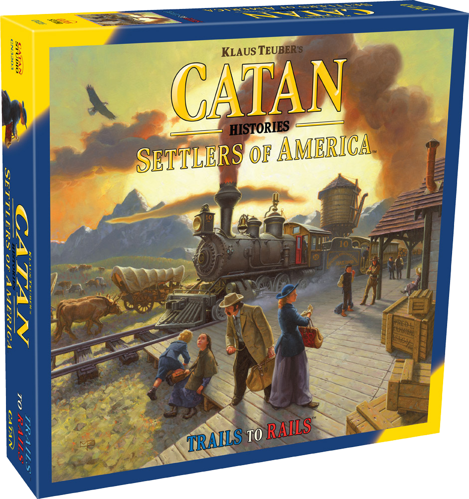 Catan Histories: Settlers of America - Trails to Rails