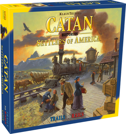 Catan Histories: Settlers of America - Trails to Rails