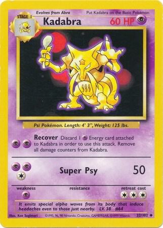 Kadabra - #032/102
