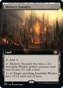 Mishra's Foundry (Extended Art) - #372