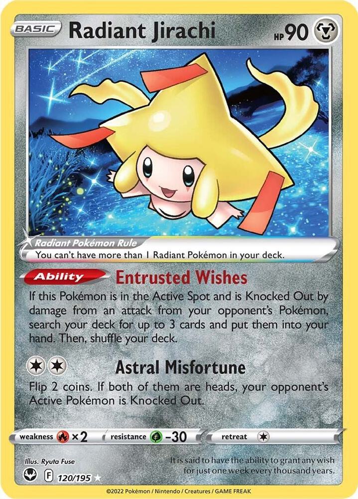 Radiant Jirachi #120/195