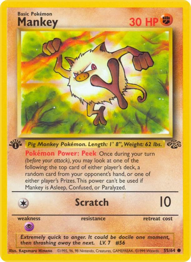 Mankey - #55/64