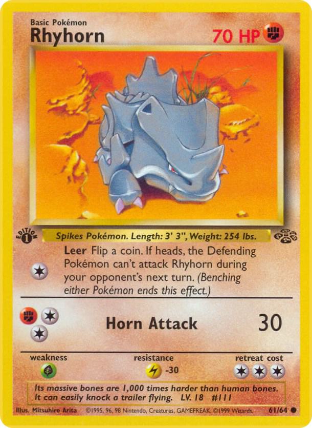 Rhyhorn - #61/64