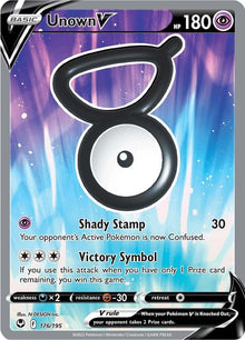 Unown V (Full Art) - #176/195