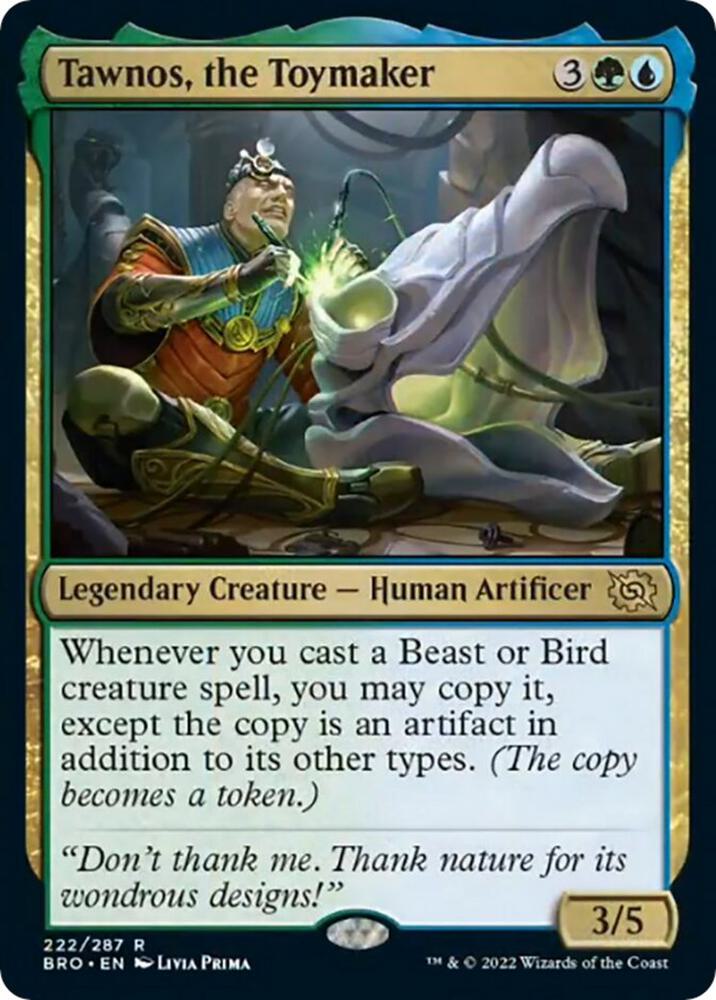 Tawnos, the Toymaker - #222